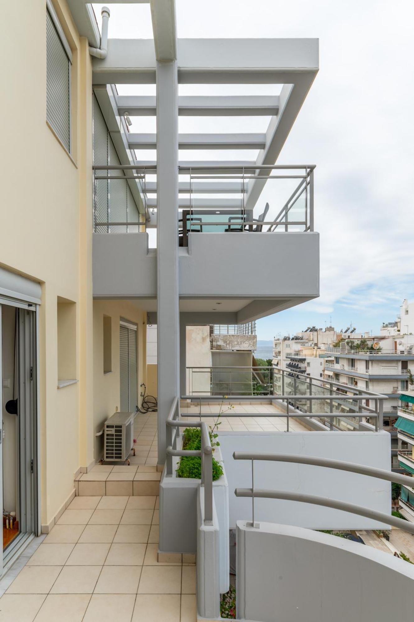 Elvita Athens Sea View Maisonette Esterno foto